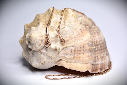 Řetízek z nerezu, barva růžové zlato 1.2 mm, délka 55 cm - Image 3